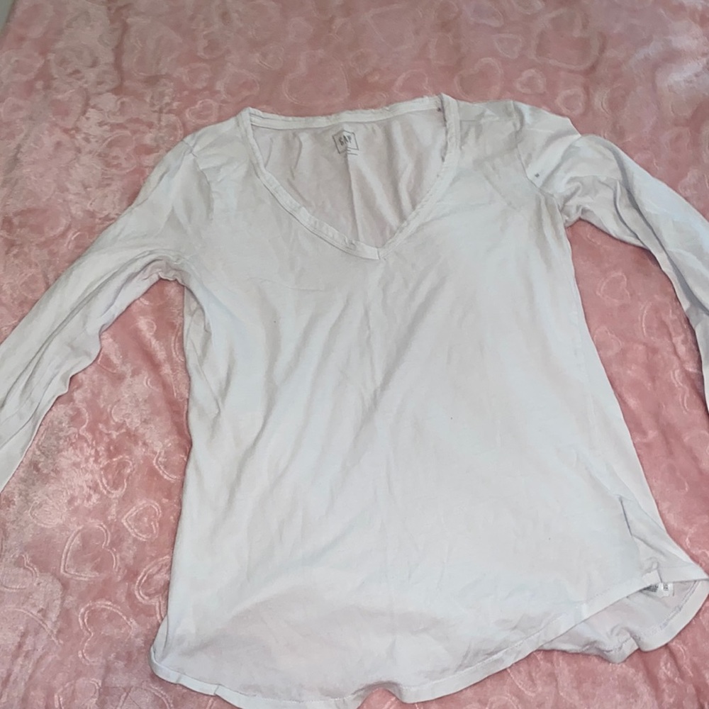 GAP WHITE LONG SLEEVE